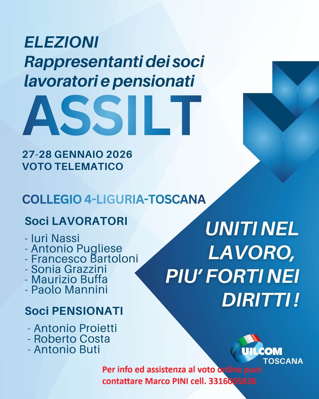 Affidati a chi ti ha sempre aiutato e dato risposte concrete !